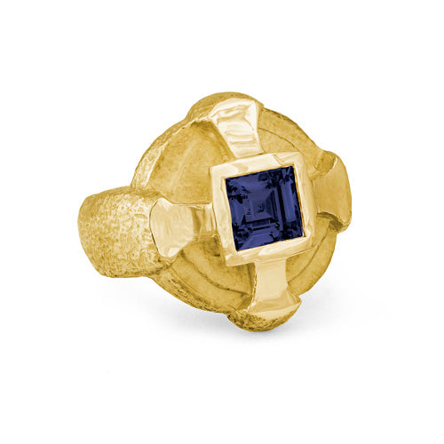 Bismarkia Ring • 18k Yellow Gold
