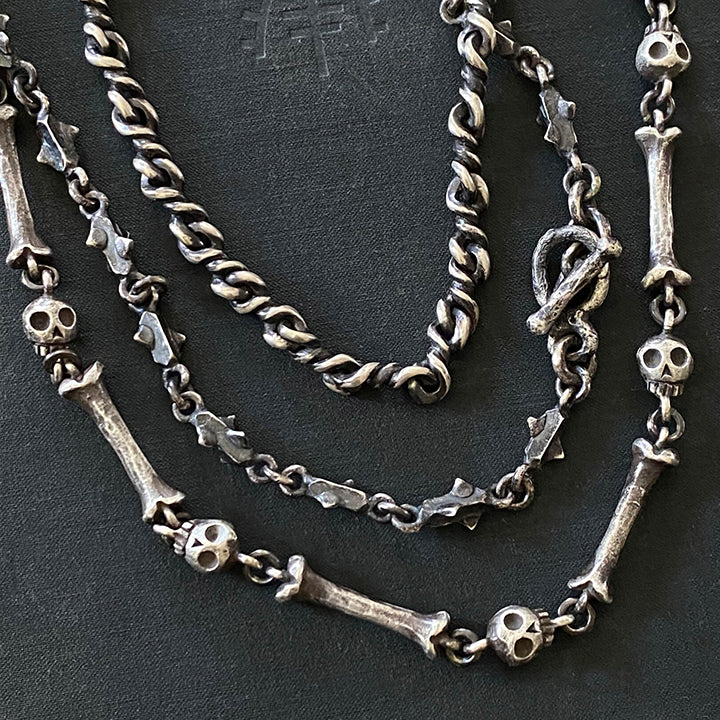 Dane Link Rope Chain Necklace • 6mm