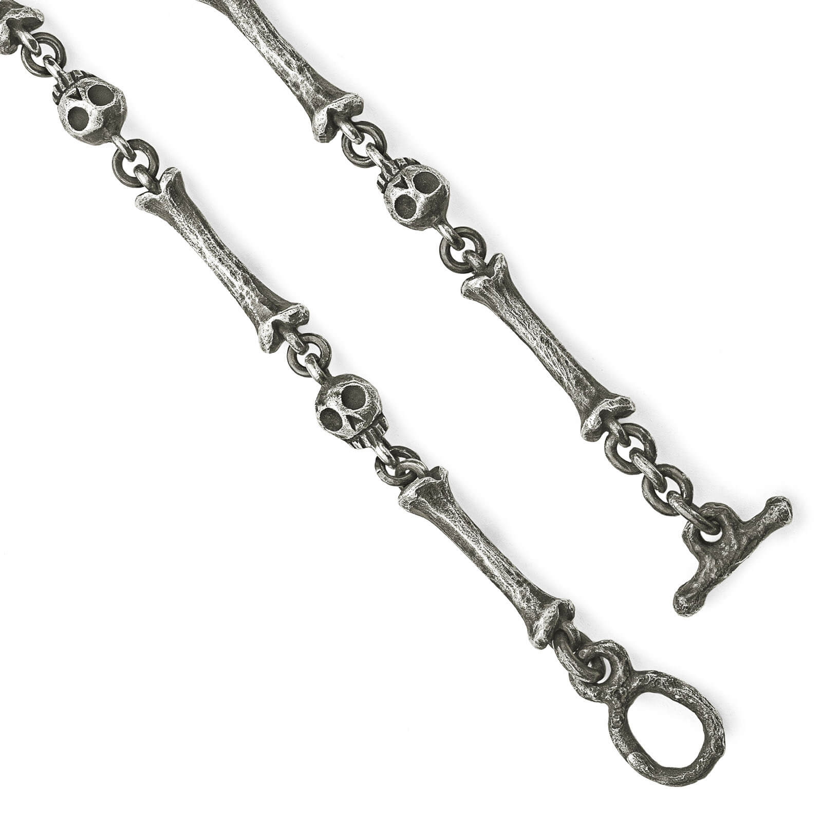 Antiqued Jumbo Pirate Link Chain Necklace