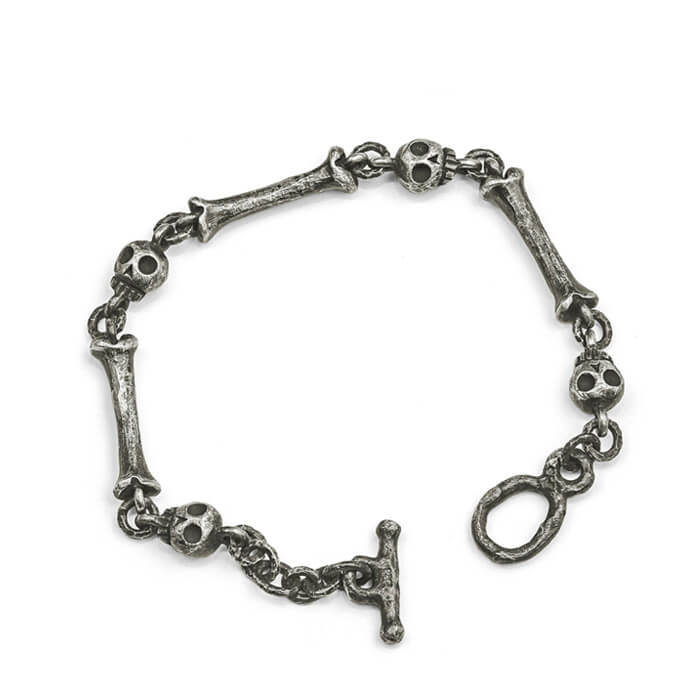 Antiqued Jumbo Pirate Link Bracelet