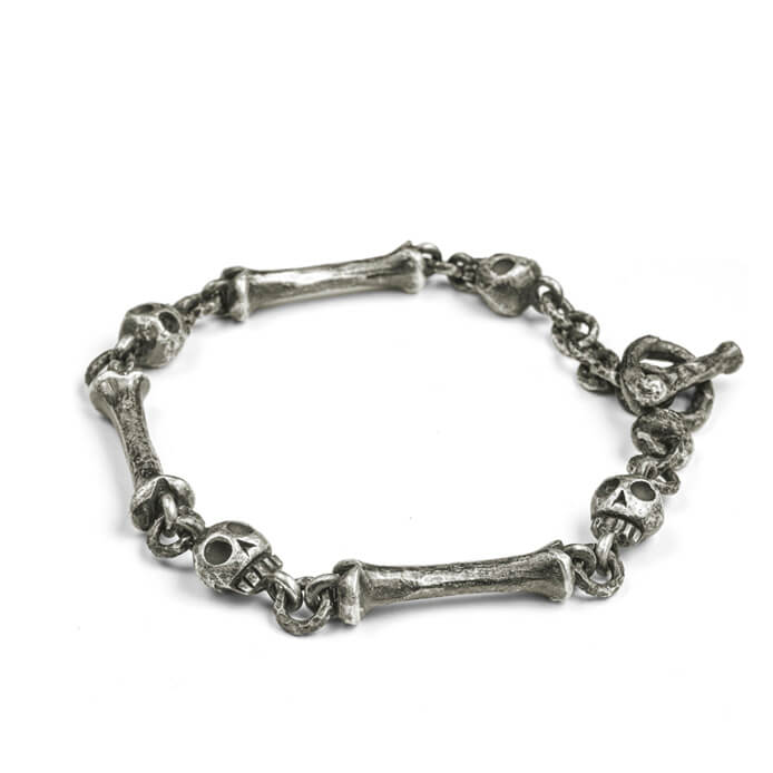 Antiqued Jumbo Pirate Link Bracelet