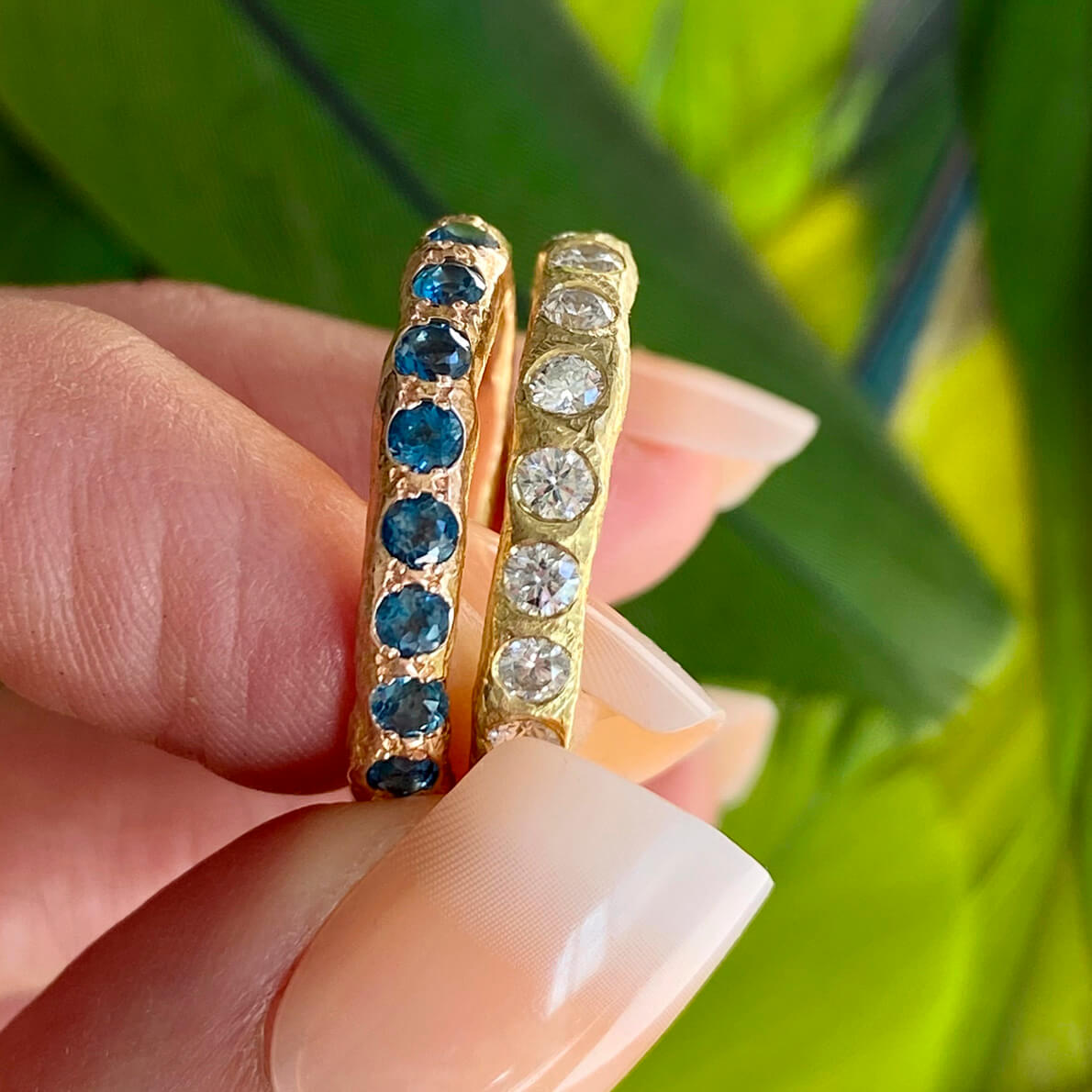 Old Money Eternity Band • 18k Yellow Gold