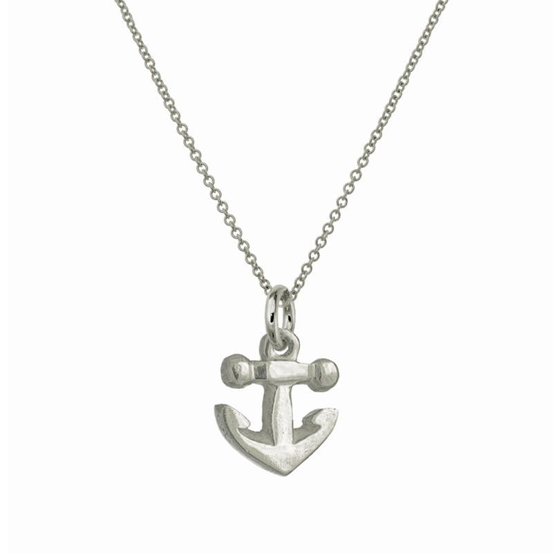 Anchor Charm Necklace-Brevard