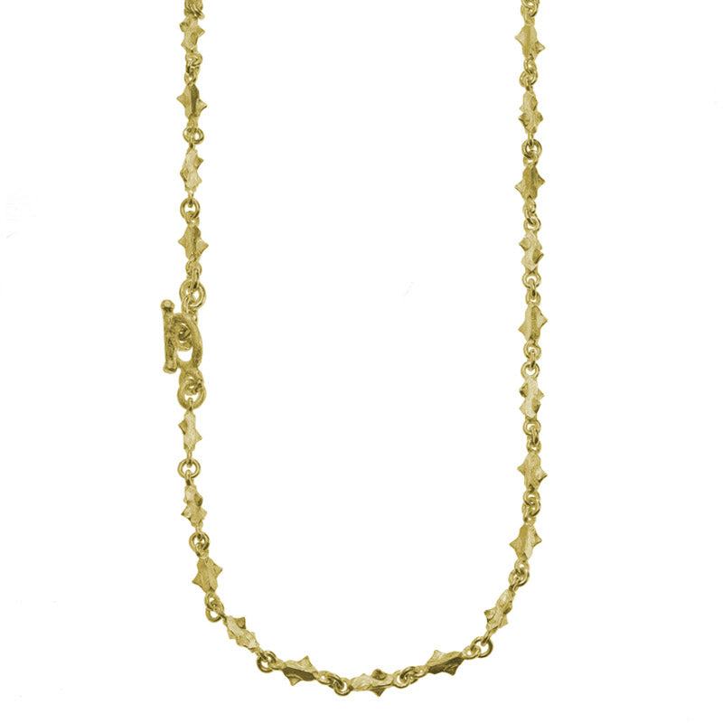 Gold Chain of Thorns Necklace-Brevard