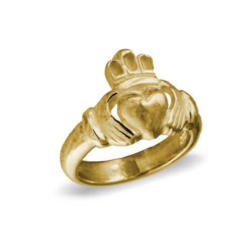 Claddagh Ring • 18k Yellow Gold-Brevard