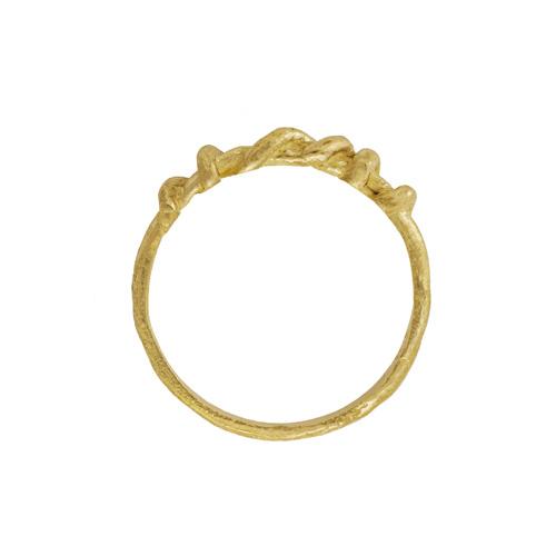 Tiny Hoya Ring • 3.5mm • 18k Yellow Gold-Brevard