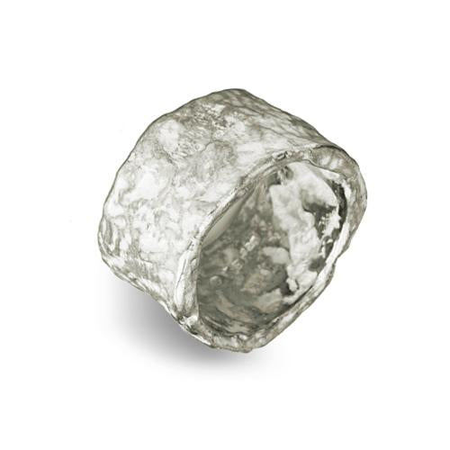 Jachin Wide Band • Sterling Silver