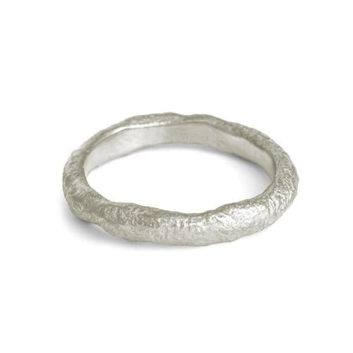 Old Money Narrow Band • Sterling Silver-Brevard