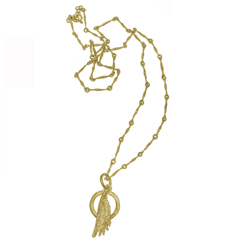 Gold Oglala Layered Pendant Necklace-Brevard
