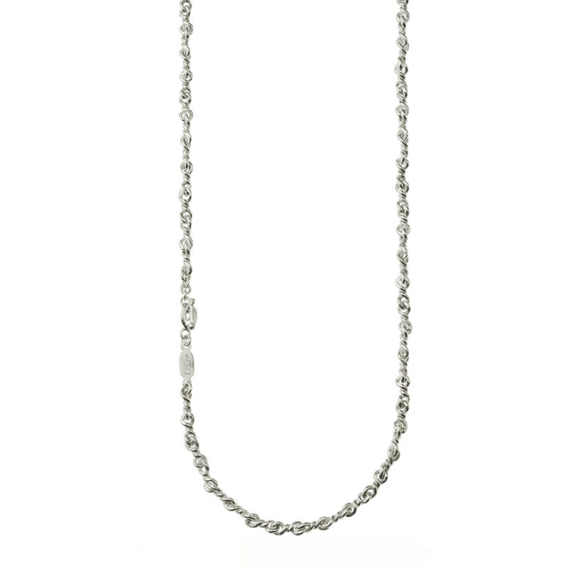 Small Dane Link Rope Chain Necklace - 4mm-Brevard